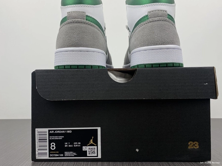 Mid 1 Grey Green - DC7294-103 Jordan 0829